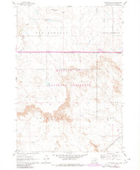 Download a high-resolution, GPS-compatible USGS topo map for Cottonwood SE, SD (1980 edition)