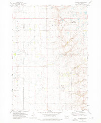 Download a high-resolution, GPS-compatible USGS topo map for Crocker SW, SD (1975 edition)
