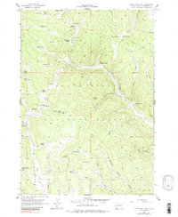 Download a high-resolution, GPS-compatible USGS topo map for Crows Nest Peak, SD (1988 edition)