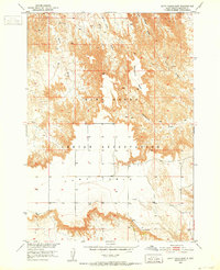 Download a high-resolution, GPS-compatible USGS topo map for Cuny Table East, SD (1952 edition)