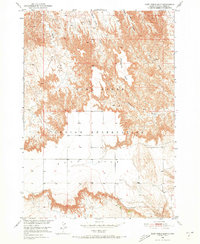 Download a high-resolution, GPS-compatible USGS topo map for Cuny Table East, SD (1973 edition)