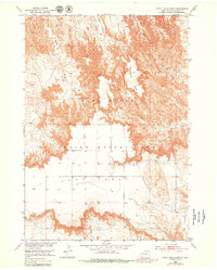 Download a high-resolution, GPS-compatible USGS topo map for Cuny Table East, SD (1979 edition)