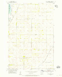 preview thumbnail of historical topo map of Brown County, SD in 1954