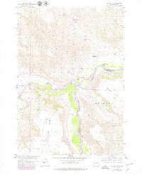 Download a high-resolution, GPS-compatible USGS topo map for Dalzell NE, SD (1979 edition)