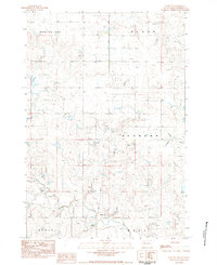 Download a high-resolution, GPS-compatible USGS topo map for Date NE, SD (1984 edition)