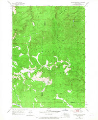 Download a high-resolution, GPS-compatible USGS topo map for Deadman Mountain, SD (1967 edition)