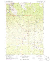 Download a high-resolution, GPS-compatible USGS topo map for Deadwood South, SD (1986 edition)