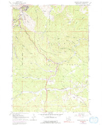 Download a high-resolution, GPS-compatible USGS topo map for Deadwood South, SD (1991 edition)