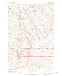 preview thumbnail of historical topo map of Perkins County, SD in 1952