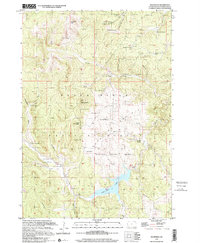 Download a high-resolution, GPS-compatible USGS topo map for Deerfield, SD (2001 edition)
