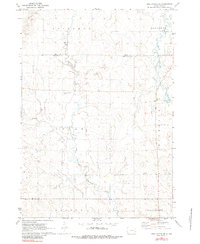 Download a high-resolution, GPS-compatible USGS topo map for Dell Rapids SE, SD (1984 edition)