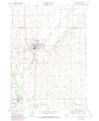 Download a high-resolution, GPS-compatible USGS topo map for Dell Rapids, SD (1980 edition)