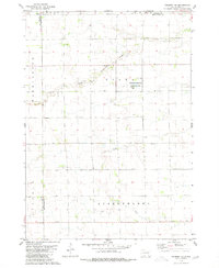 preview thumbnail of historical topo map of Hutchinson County, SD in 1979