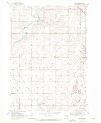 Download a high-resolution, GPS-compatible USGS topo map for Dempster, SD (1971 edition)