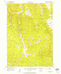Download a high-resolution, GPS-compatible USGS topo map for Ditch Creek, SD (1958 edition)