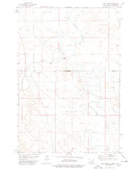 Download a high-resolution, GPS-compatible USGS topo map for Doaks Butte, SD (1978 edition)