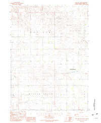 preview thumbnail of historical topo map of Tripp County, SD in 1982