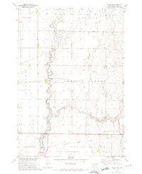 Download a high-resolution, GPS-compatible USGS topo map for Doland NW, SD (1974 edition)