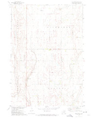 preview thumbnail of historical topo map of Spink County, SD in 1971