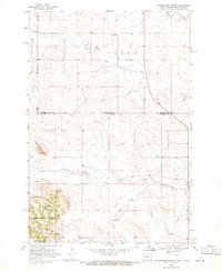 Download a high-resolution, GPS-compatible USGS topo map for Eagles Nest Butte, SD (1971 edition)