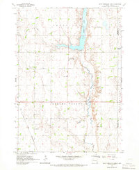 Download a high-resolution, GPS-compatible USGS topo map for East Vermillion Lake, SD (1966 edition)