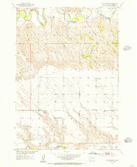 preview thumbnail of historical topo map of Meade County, SD in 1954