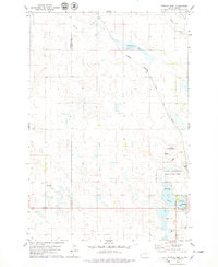 preview thumbnail of historical topo map of McPherson County, SD in 1978
