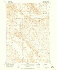 Download a high-resolution, GPS-compatible USGS topo map for Fairburn SW, SD (1958 edition)
