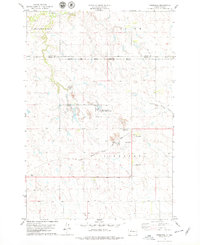 preview thumbnail of historical topo map of Dewey County, SD in 1978