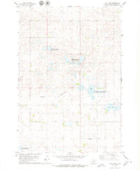 Download a high-resolution, GPS-compatible USGS topo map for Flat Lake, SD (1979 edition)