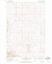 Download a high-resolution, GPS-compatible USGS topo map for Flat Top Butte, SD (1971 edition)