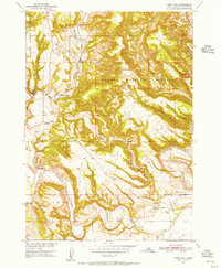 Download a high-resolution, GPS-compatible USGS topo map for Flint Hill, SD (1956 edition)