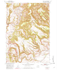 Download a high-resolution, GPS-compatible USGS topo map for Flint Hill, SD (1982 edition)