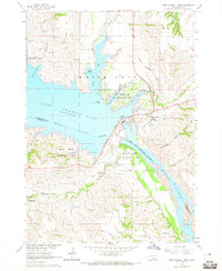Download a high-resolution, GPS-compatible USGS topo map for Fort Randall Dam, SD (1965 edition)