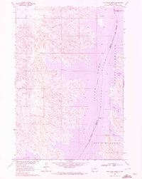 Download a high-resolution, GPS-compatible USGS topo map for Four Bear Creek, SD (1972 edition)