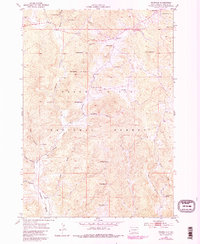 Download a high-resolution, GPS-compatible USGS topo map for Fourmile, SD (1979 edition)