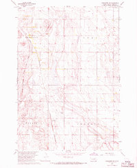 preview thumbnail of historical topo map of Spink County, SD in 1967