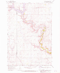 Download a high-resolution, GPS-compatible USGS topo map for Frederick SW, SD (1970 edition)