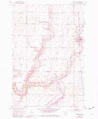 Download a high-resolution, GPS-compatible USGS topo map for Frederick, SD (1981 edition)