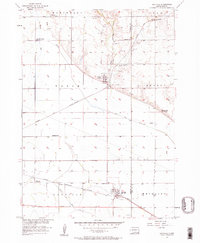 Download a high-resolution, GPS-compatible USGS topo map for Gayville, SD (1958 edition)