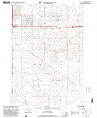 preview thumbnail of historical topo map of Ziebach County, SD in 1998