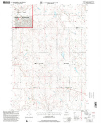 Download a high-resolution, GPS-compatible USGS topo map for Glad Valley, SD (2001 edition)