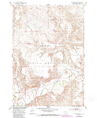 Download a high-resolution, GPS-compatible USGS topo map for Glencross SE, SD (1987 edition)