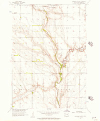 Download a high-resolution, GPS-compatible USGS topo map for Glendale Colony, SD (1957 edition)