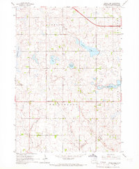 Download a high-resolution, GPS-compatible USGS topo map for Grass Lake, SD (1966 edition)