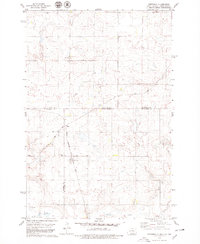 1978 Map of McIntosh County, ND, 1979 Print