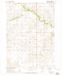 Download a high-resolution, GPS-compatible USGS topo map for Gregory SE, SD (1965 edition)