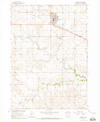Download a high-resolution, GPS-compatible USGS topo map for Gregory, SD (1965 edition)