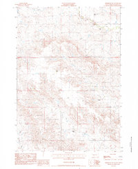 Download a high-resolution, GPS-compatible USGS topo map for Grindstone SW, SD (1984 edition)