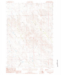 Download a high-resolution, GPS-compatible USGS topo map for Grindstone, SD (1984 edition)